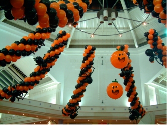 decoracion Halloween-globos